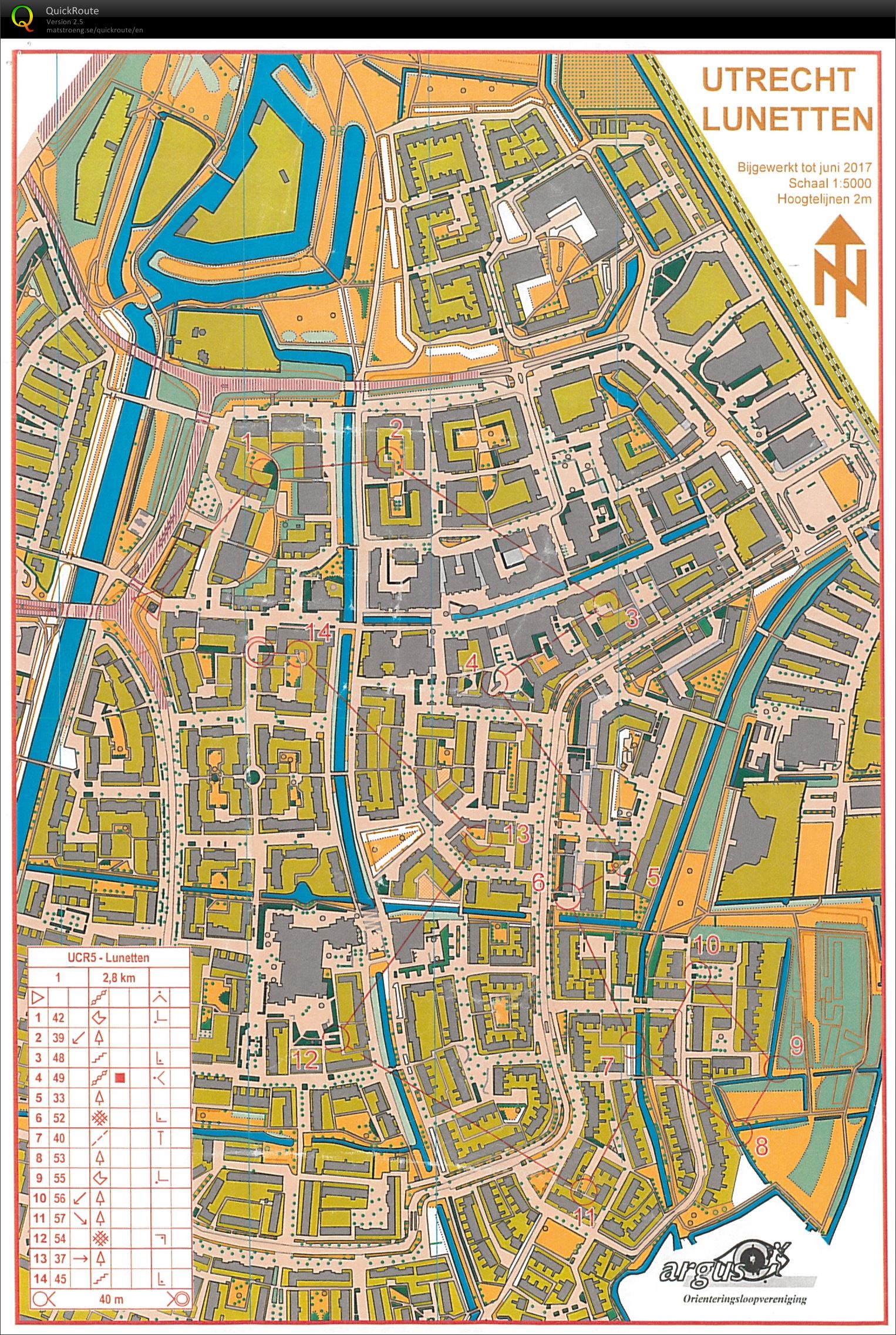 Utrecht City Race #5, route 1 (02-07-2017)