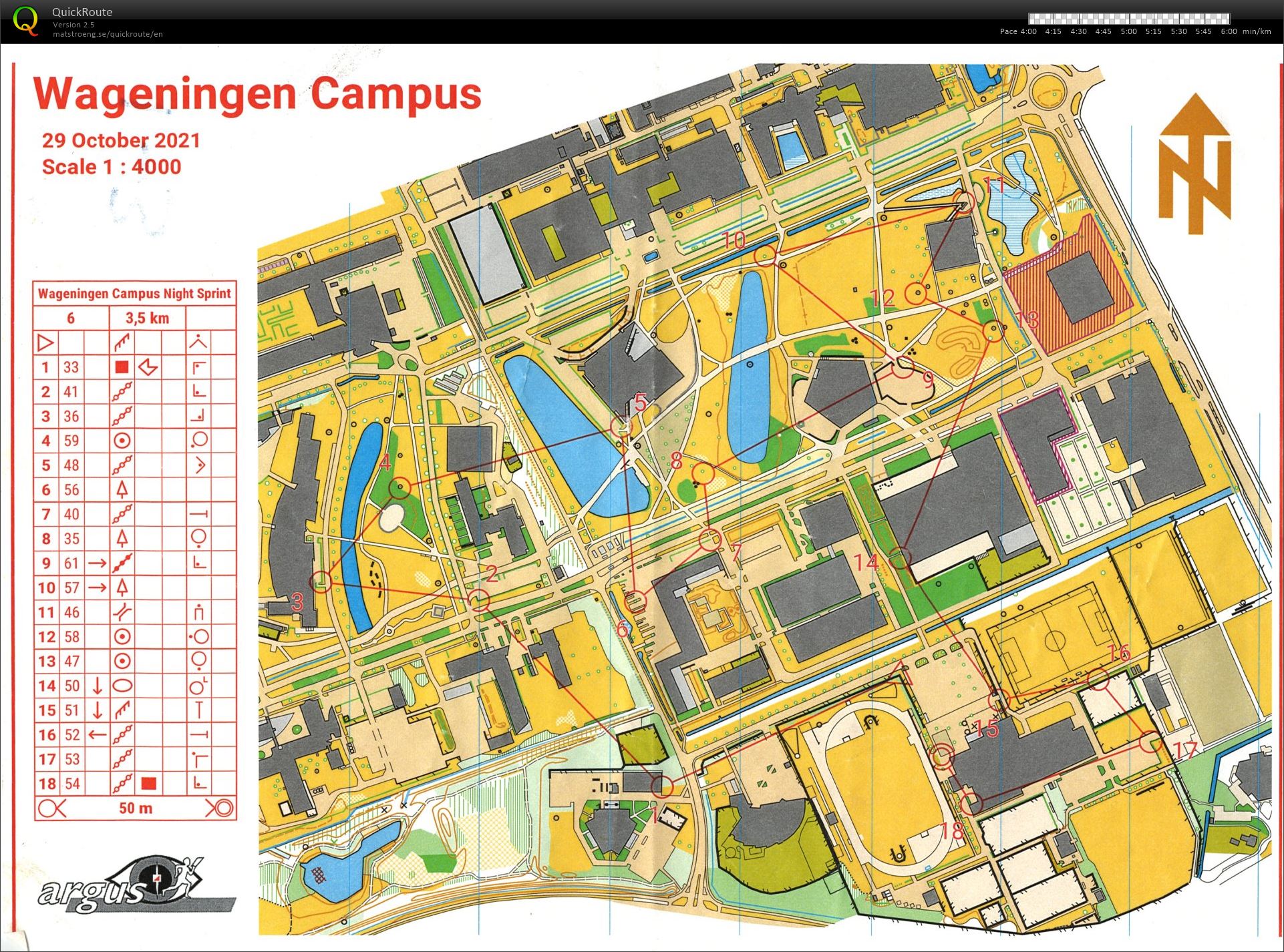 Night-relay Wageningen Campus (29-10-2021)